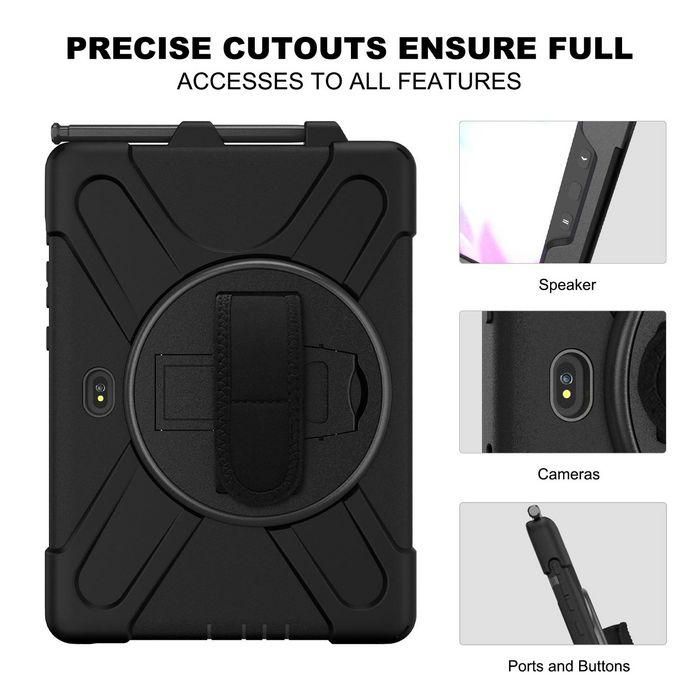 ProXtend Funda Resistente Samsung Active 4 Pro 10.1" Negra 2