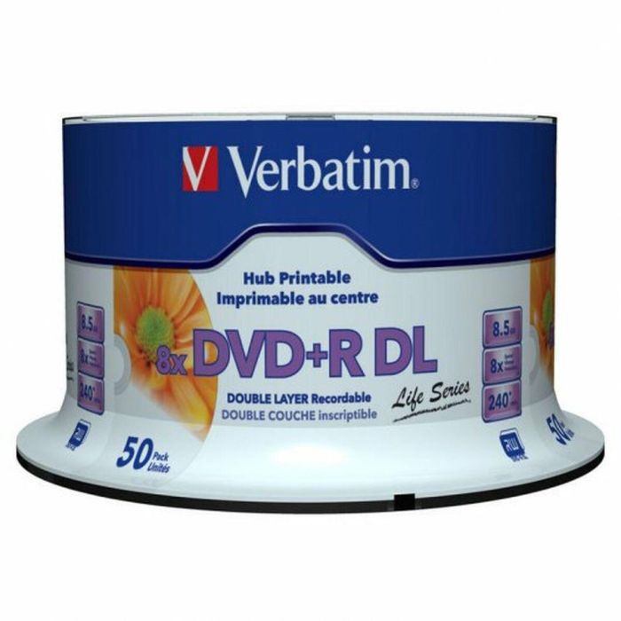 DVD-R Verbatim (50 Unidades)