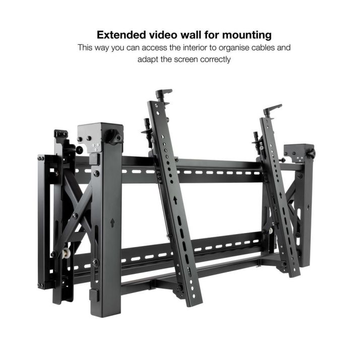 Tooq Soporte de Pared para TV Video Wall VESA hasta 70 Pulgadas y 70 kg 4 Tooq Soporte de Pared para TV Video Wall VESA hasta 70 Pulgadas y 70 kg 4