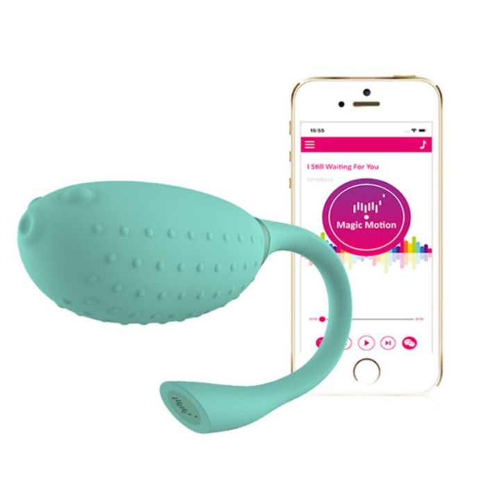 Huevo Vibrador Magic Motion Fugu Turquesa Huevo Vibrador Magic Motion Fugu Turquesa