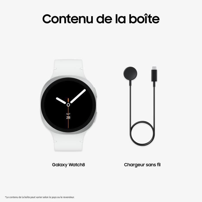Samsung Galaxy Watch8 - Reloj inteligente con Bluetooth (44 mm, plateado) 1 Samsung Galaxy Watch8 - Reloj inteligente con Bluetooth (44 mm, plateado) 1