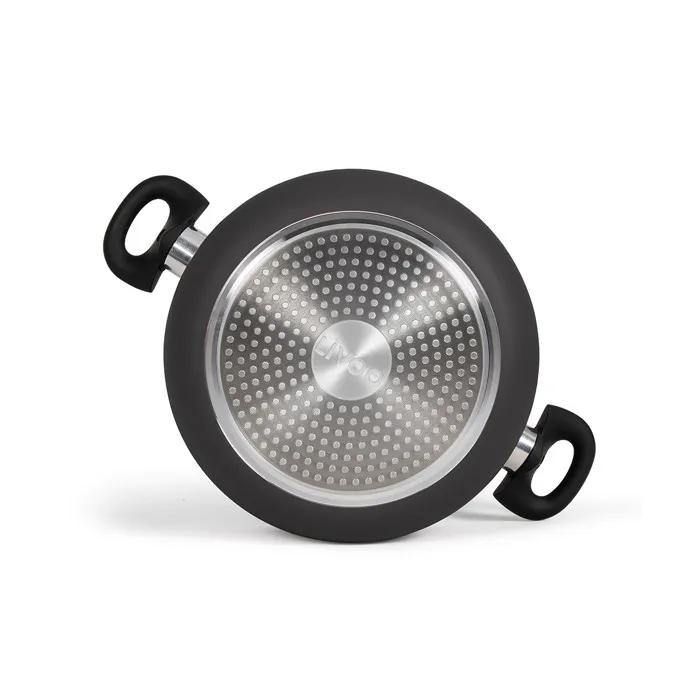 Livoo Horno Holandés MEP150N de 24 cm Negro 2 Livoo Horno Holandés MEP150N de 24 cm Negro 2