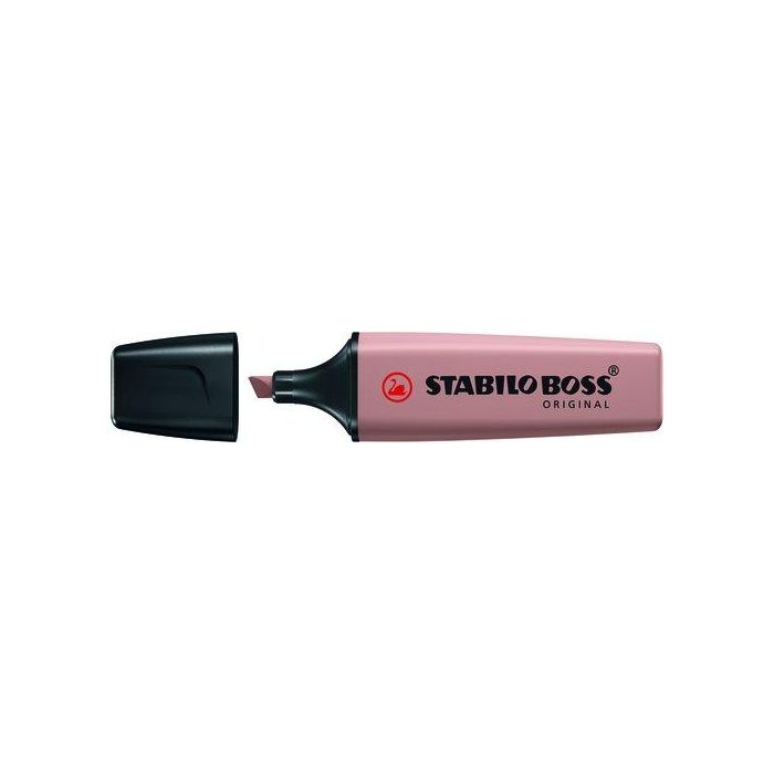 Marcador Fluor Stabilo Boss 70 Nature Colors Ocre Oscuro 10 unidades
