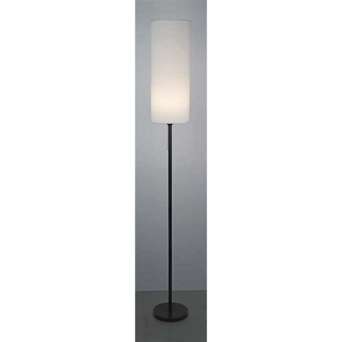 Edm Lámpara de pie vintage para salón, E27 60W, Ø20x155 cm, color negro 1 Edm Lámpara de pie vintage para salón, E27 60W, Ø20x155 cm, color negro 1