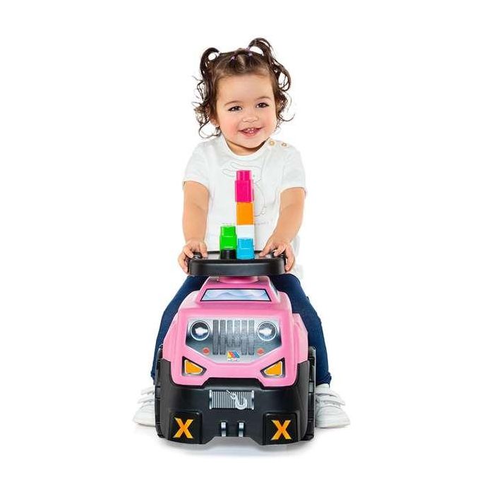 Molto Correpasillos Jeep Rosa 60x43x30 cm 4