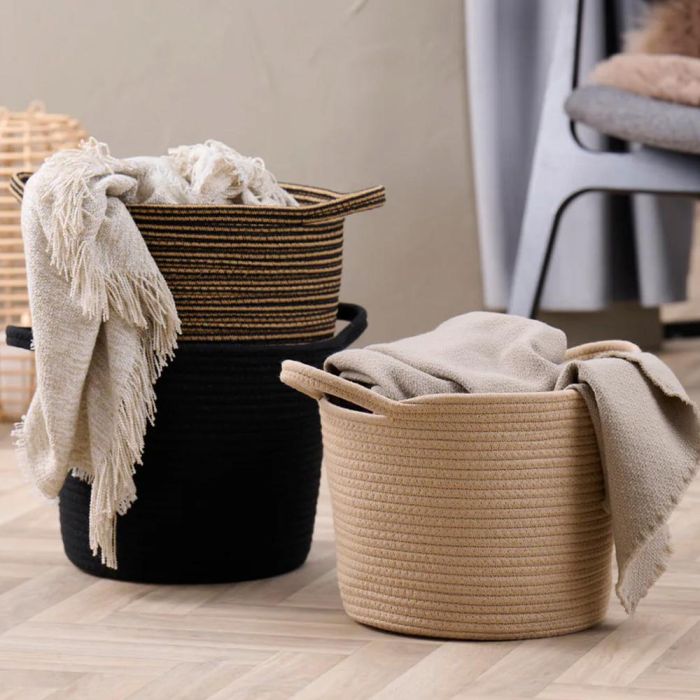 Cesta Redonda Day diámetro 30 cm altura 24 cm 1 Cesta Redonda Day diámetro 30 cm altura 24 cm 1