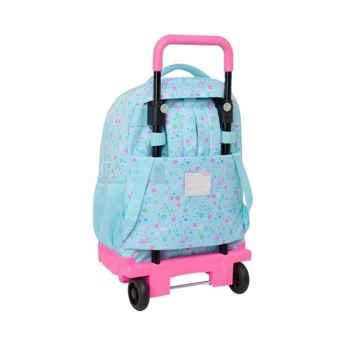 Mochila Escolar con Ruedas Safta Bicicleta Azul 33 x 45 x 22 cm Bicicleta 1 Mochila Escolar con Ruedas Safta Bicicleta Azul 33 x 45 x 22 cm Bicicleta 1