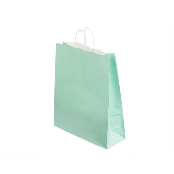 Bolsa de Papel Pincello 34069 Verde 32 X 12 X 50 cm (100 Unidades) 3