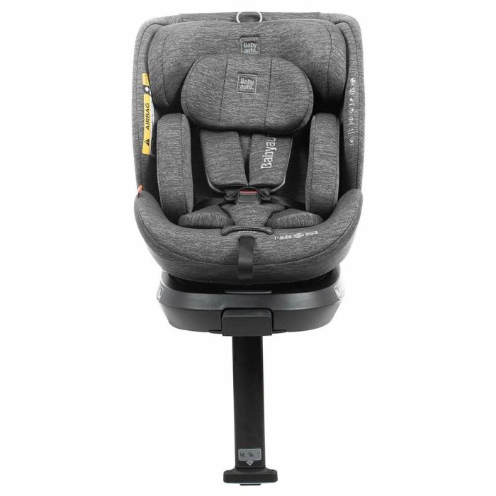 Babyauto BAB8435593702970 Silla de Coche Grupo 0/1/2/3 I-Size Isofix Giratoria Reclinable hasta 150 cm Gris 6