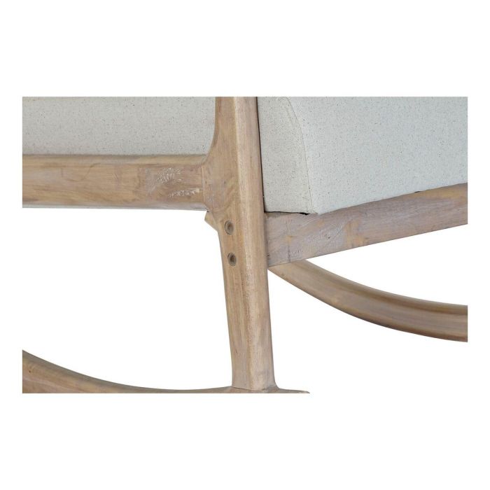 Mecedora Sixties DKD Home Decor Beige Natural 85 x 81 x 66 cm 4 Mecedora Sixties DKD Home Decor Beige Natural 85 x 81 x 66 cm 4