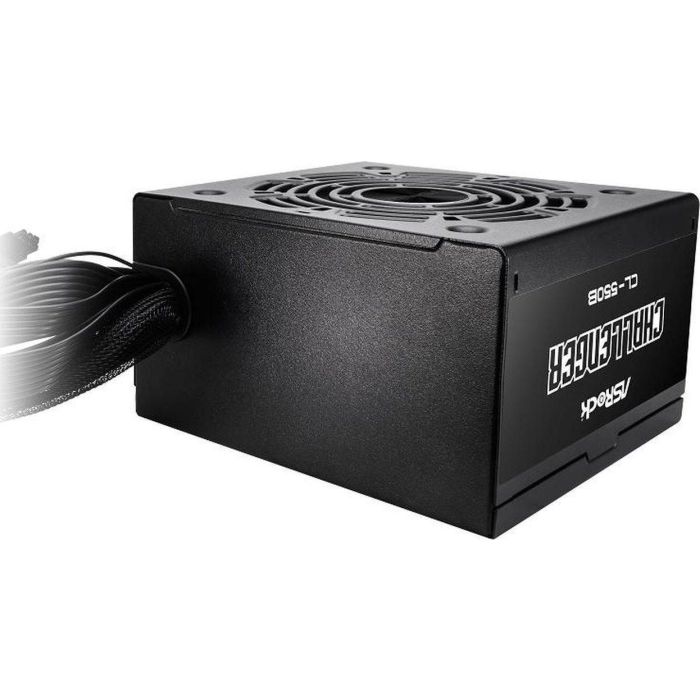 FUENTE ALIMENTACION ASROCK CL-550B,PSU,550W,80 PLUS BRONZE,120MM,ACTIVE PFC,PCI-E (6+2 pin)x4,SATA (5 pin)x4 5 FUENTE ALIMENTACION ASROCK CL-550B,PSU,550W,80 PLUS BRONZE,120MM,ACTIVE PFC,PCI-E (6+2 pin)x4,SATA (5 pin)x4 5