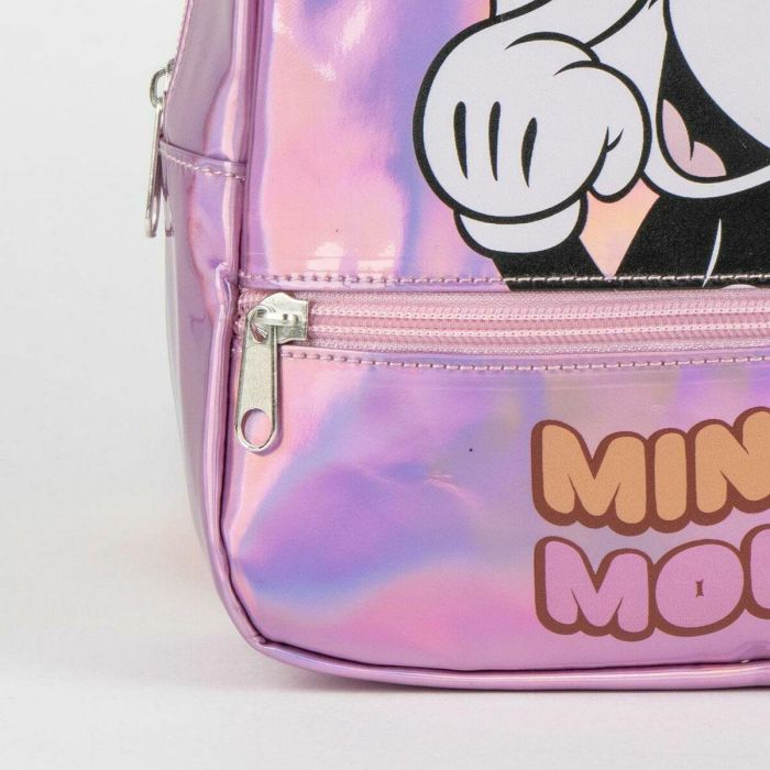 Cerdá Mochila Casual Iridiscente Minnie 23 x 20 x 8 cm Rosa 5 Cerdá Mochila Casual Iridiscente Minnie 23 x 20 x 8 cm Rosa 5