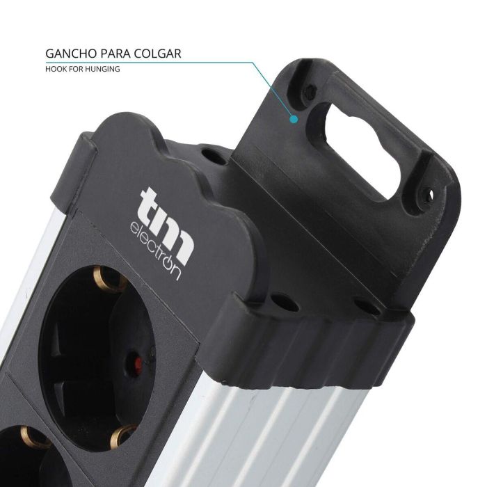 Regleta Enchufes 4 Tomas con interruptor TM Electron TMUAD404 9