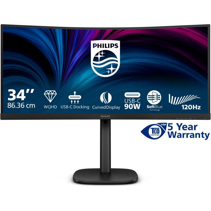 Philips 34B2U3600C - Monitor 34" VA UWQHD 4ms 120Hz USB-C 6