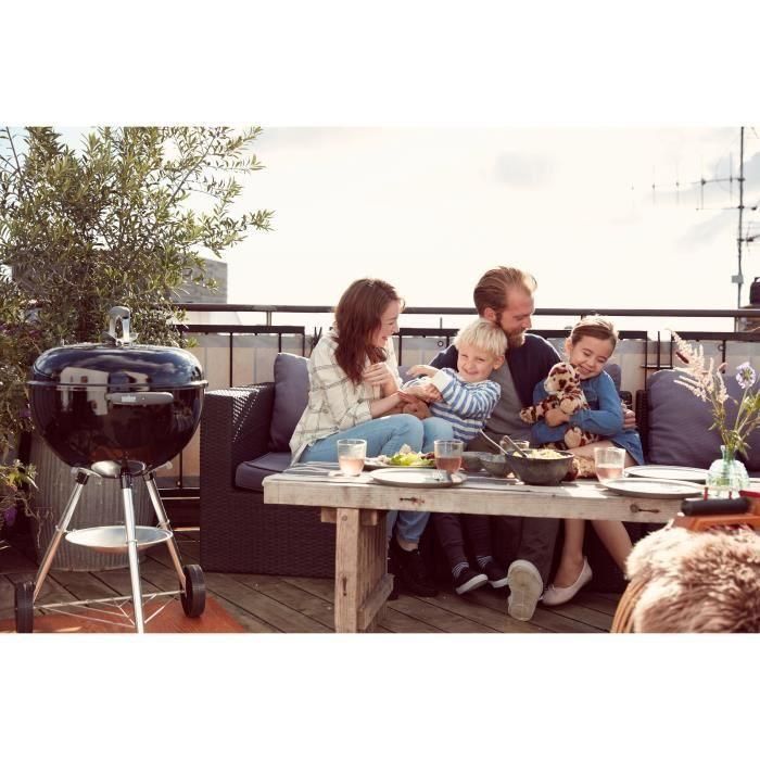 Weber WEB0077924003233 Barbacoa de carbón Bar B-Kettle 57 cm acero esmaltado 2