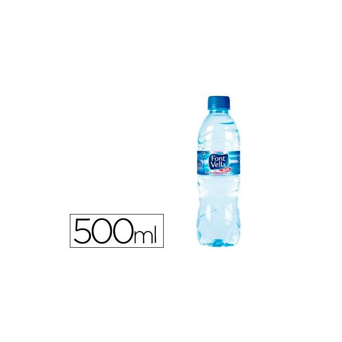 Agua Mineral Natural Font Vella Sant Hilari 500 mL