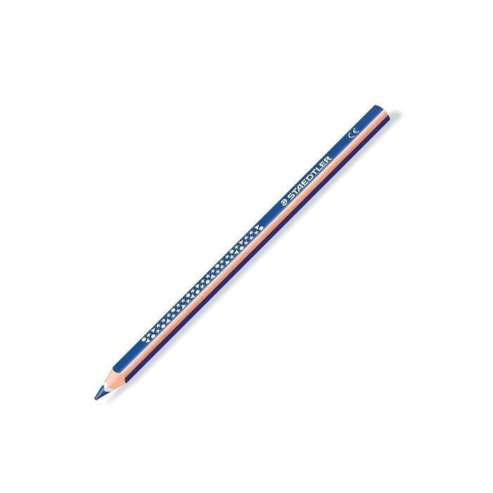 Staedtler Lápices de Colores Jumbo Noris Triangular Unicolor Azul (12 Unidades) (12 Unidades)