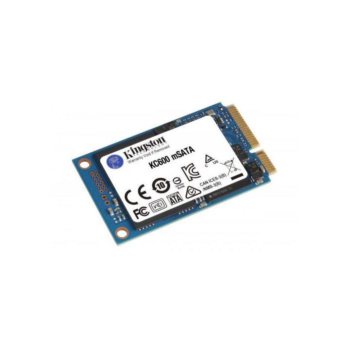 Kingston Technology KC600 mSATA 1024 GB Serial ATA III 3D TLC 1