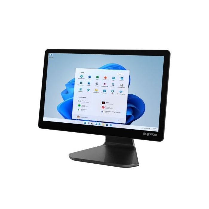 Approx appTPV05+G8-256W11 TPV Táctil 15.6" FHD Intel Celeron J4125, 8GB RAM, 256GB SSD, WiFi, Windows 11