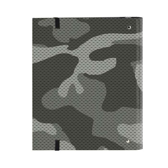 Carpeta de anillas Safta Stone Negro 27 x 32 x 3.5 cm 1