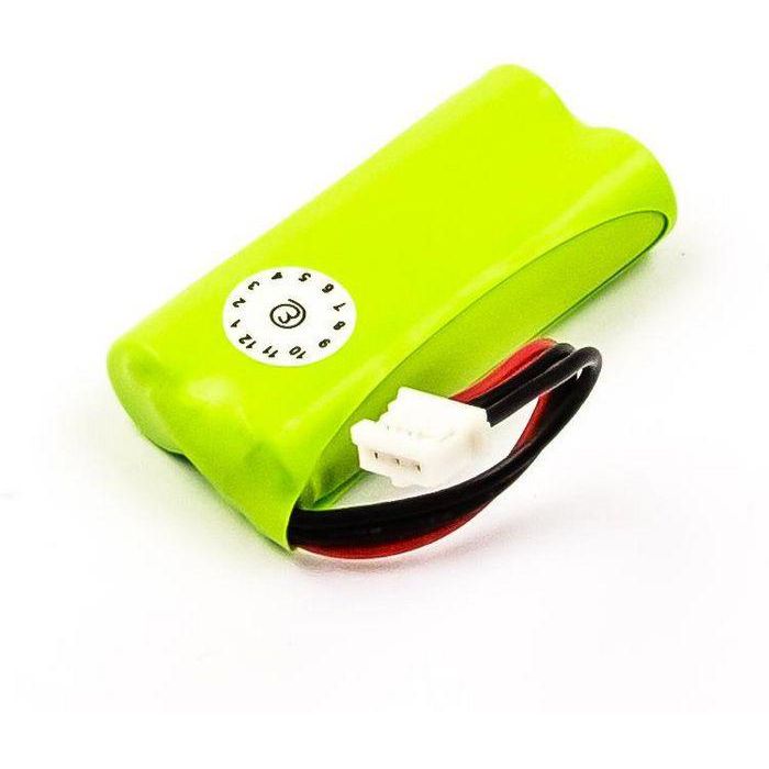 CoreParts Battery for Cordless Phone 1.6Wh Ni-Mh 2.4V 650mAh 2 CoreParts Battery for Cordless Phone 1.6Wh Ni-Mh 2.4V 650mAh 2