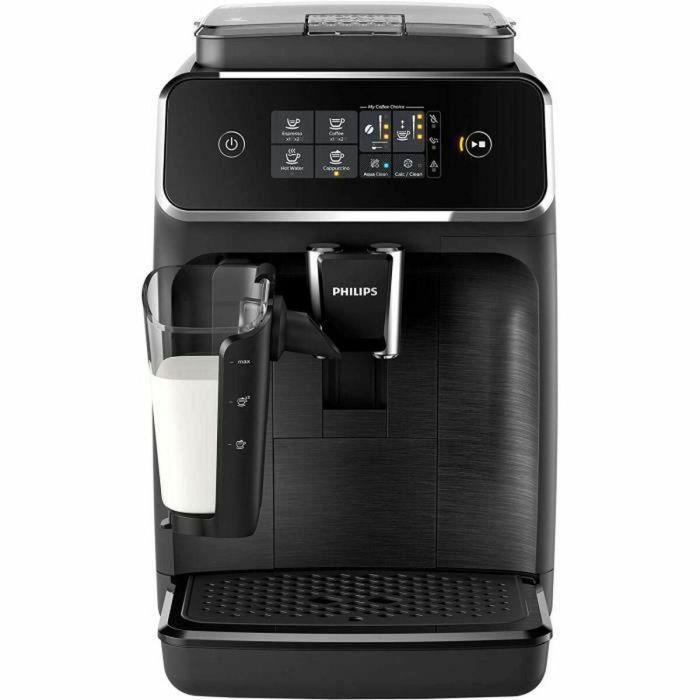 Machine Expresso Automatic Crusher - Philips - Serie 2200 - EP2230/10 - Mat Black - Pantalla táctil - 3 bebidas Machine Expresso Automatic Crusher - Philips - Serie 2200 - EP2230/10 - Mat Black - Pantalla táctil - 3 bebidas