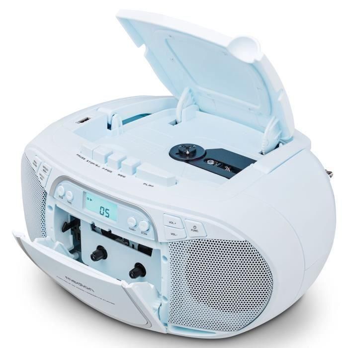 Medion MED4061275227482 Radio CD FM 2x2.2W RMS Azul 2
