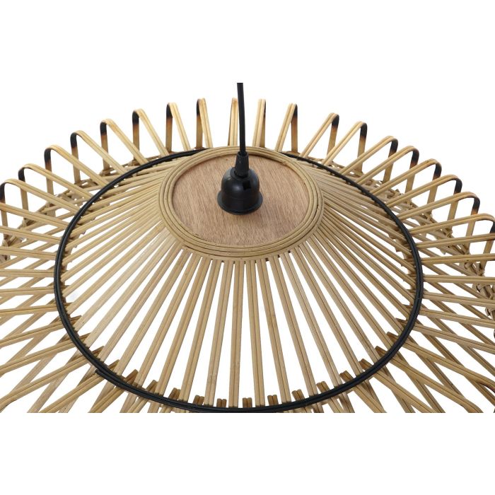 DKD Home Decor Lámpara de Techo Bambu Marron 61 x 31 x 61 cm 4