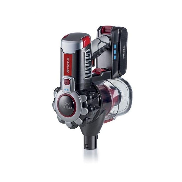 Ariete 2707 Aspirador Escoba Sin Cable 2 en 1 22V Litio, Inalámbrico, con Cepillo Motorizado LED y 3 Niveles de Filtración 8 Ariete 2707 Aspirador Escoba Sin Cable 2 en 1 22V Litio, Inalámbrico, con Cepillo Motorizado LED y 3 Niveles de Filtración 8