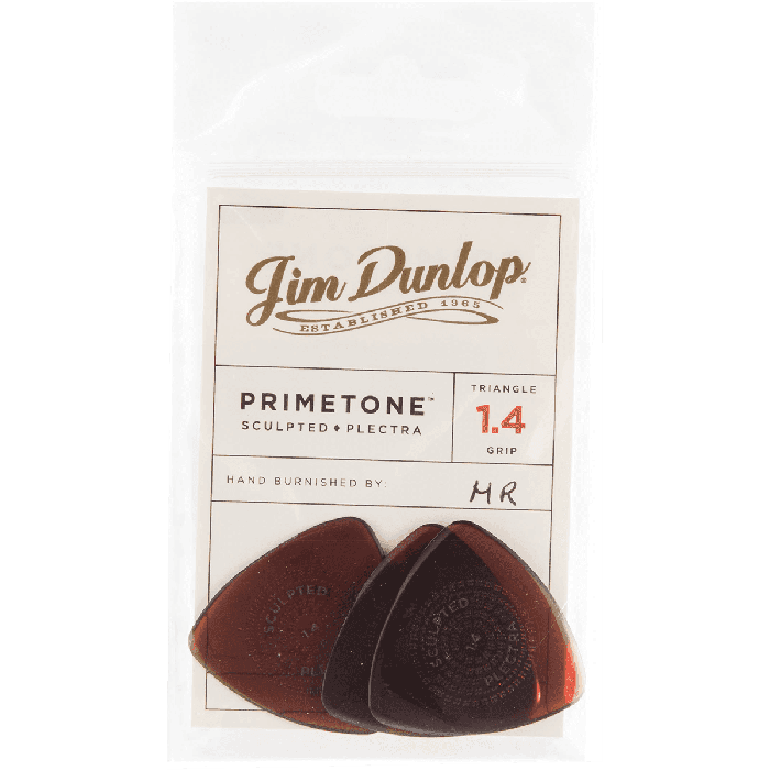 Dunlop Pack 3 Púas Primetone Sculpted Plectra Triangle - 1,4 Mm 3