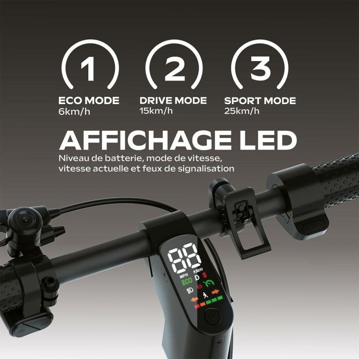 Urbanglide Patinete Eléctrico 85 Evo 300 W Neumáticos 8.5 Pulgadas Máx. 25 km/h Autonomía hasta 20 km 11 Urbanglide Patinete Eléctrico 85 Evo 300 W Neumáticos 8.5 Pulgadas Máx. 25 km/h Autonomía hasta 20 km 11