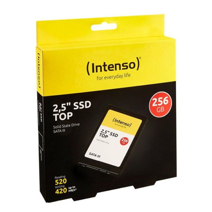Intenso Top 2.5" 256 GB SSD Serial ATA III MLC 550 MB/s Lectura 500 MB/s Escritura 1
