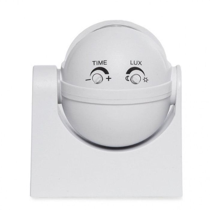 SB-BS039 Sensor Movimiento Superficie 180º IP44 compatible LED 300W / Incandescencia 1200W Infrarrojos Alcance 12m Tiempo Ajustable 1 SB-BS039 Sensor Movimiento Superficie 180º IP44 compatible LED 300W / Incandescencia 1200W Infrarrojos Alcance 12m Tiempo Ajustable 1