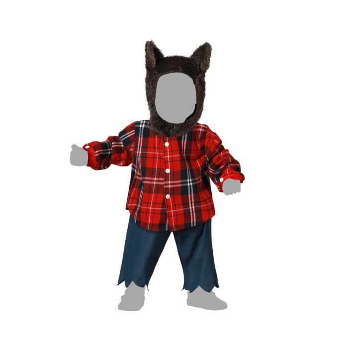 Disfraz Hombre Lobo Niño Bebé 6-12 Meses 2 Disfraz Hombre Lobo Niño Bebé 6-12 Meses 2