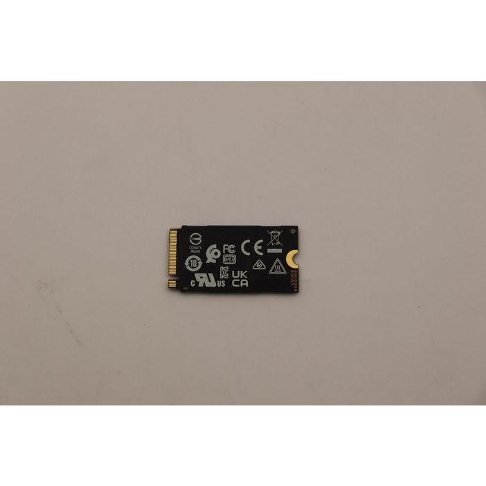 Lenovo M.2 2242 SSD, 512GB capacity, PCIe 3.0 x4 interface, NVMe technology, designed for Lenovo systems. 1 Lenovo M.2 2242 SSD, 512GB capacity, PCIe 3.0 x4 interface, NVMe technology, designed for Lenovo systems. 1
