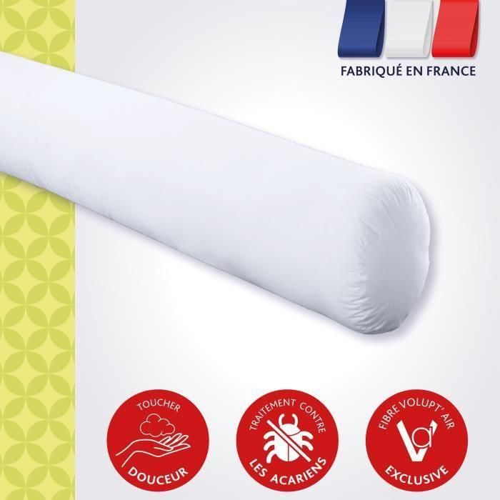 Cojín VANCOUVER 90 cm - antiácaros - 100% Poliéster - DODO 1 Cojín VANCOUVER 90 cm - antiácaros - 100% Poliéster - DODO 1