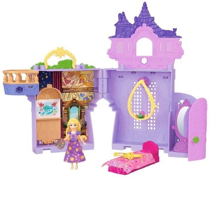 Disney Princess JDP61 - Torre de Rapunzel Historias Apilables - Set de Muñecas Princesas Disney 4 Disney Princess JDP61 - Torre de Rapunzel Historias Apilables - Set de Muñecas Princesas Disney 4