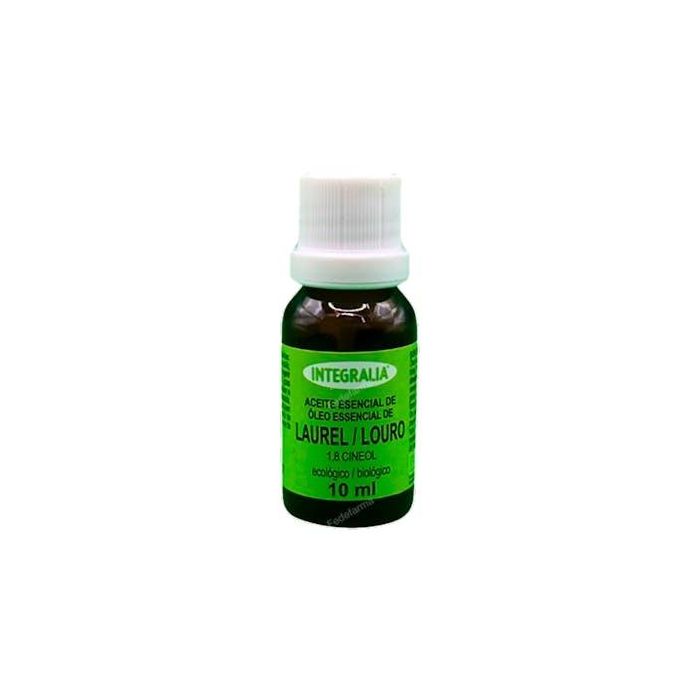 INTEGRALIA Laurel Aceite Esencial Eco 10 ml - Complemento Alimenticio a base de Laurus nobilis (hoja) 100% puro