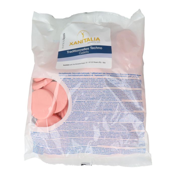 Idema Discos Cera Caliente Rosa 1 kg