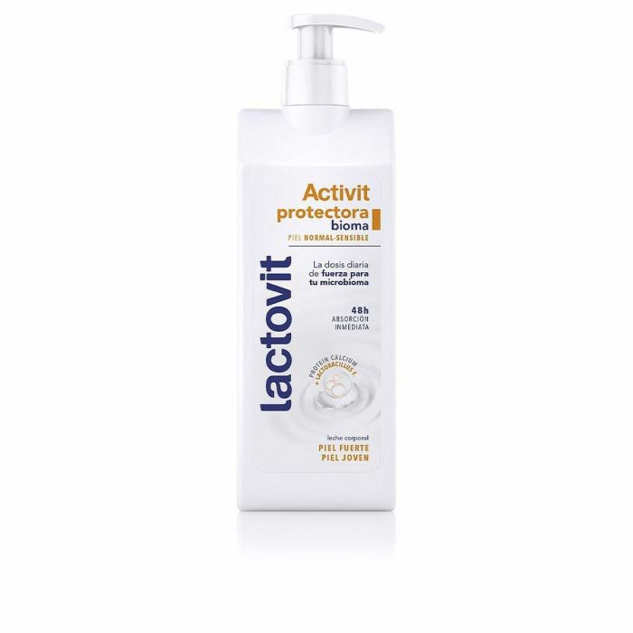Lactovit ACTIVIT PROTECTOR Leche Corporal Hidratante y Protectora para Piel Normal a Sensible 400ml Dosificador