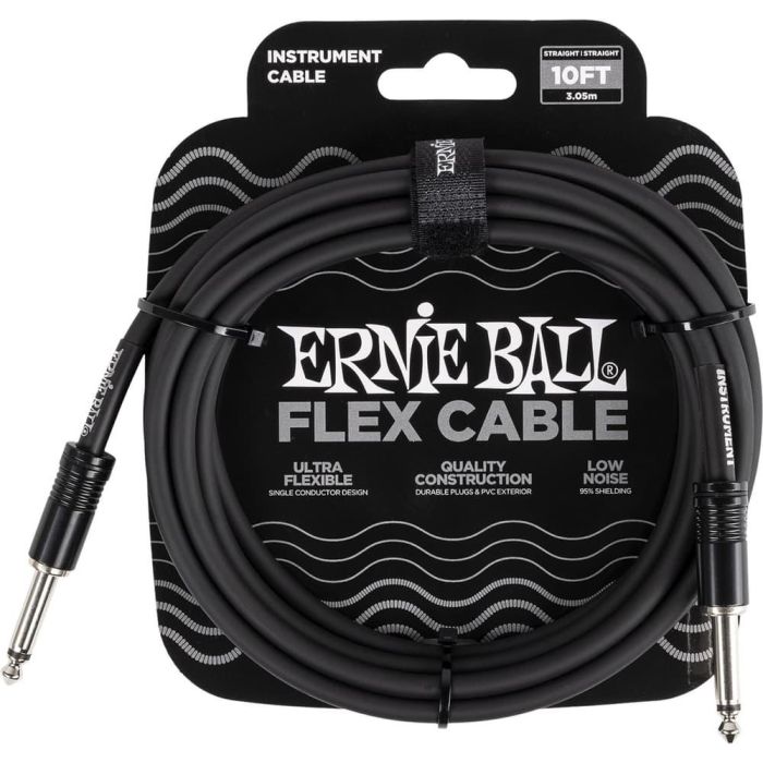 Cable Eb Instrumento Flex Jack-Jack Ss 3 M - Negro Cable Eb Instrumento Flex Jack-Jack Ss 3 M - Negro