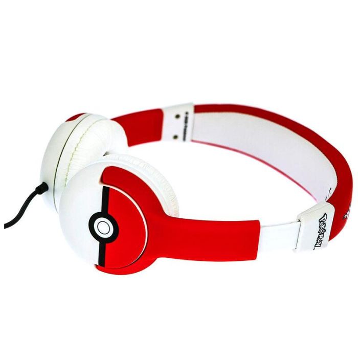 Auriculares Infantiles OTL Pokemon Pokeball/ Jack 3.5/ Rojos y Blancos 1