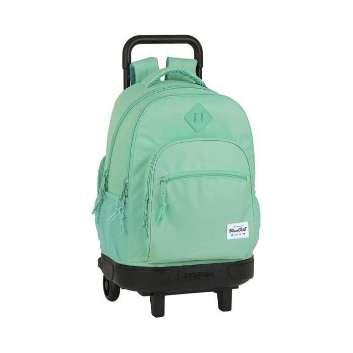 Cartera Escolar Safta Con Carro Blackfit8 -'Turquesa-' Mochila Grande C- Ruedas Compact Extraible 8 Cartera Escolar Safta Con Carro Blackfit8 -'Turquesa-' Mochila Grande C- Ruedas Compact Extraible 8