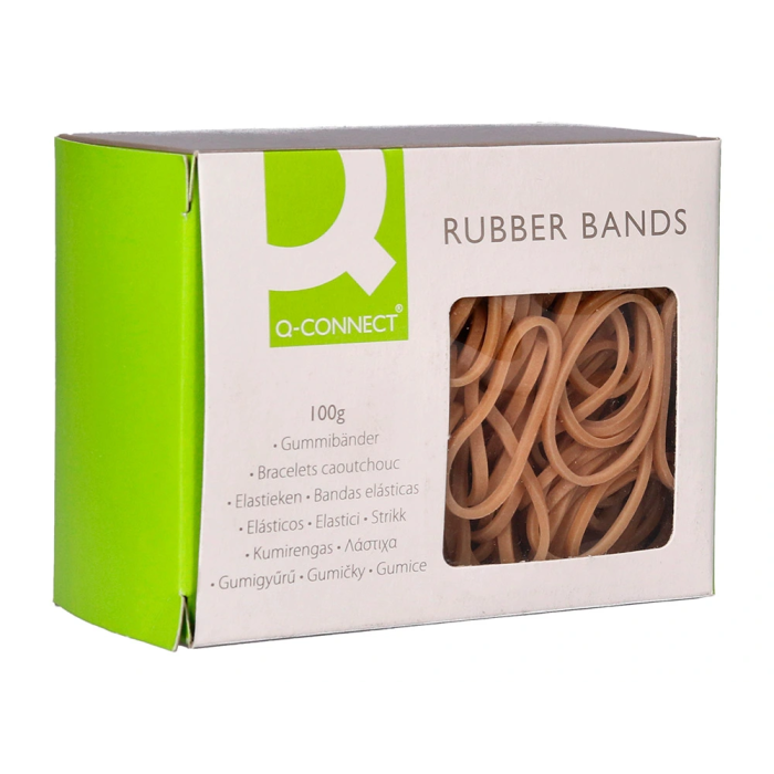 Q-connect Gomillas Elásticas Número 4 100 gr 40 x 2 mm 3
