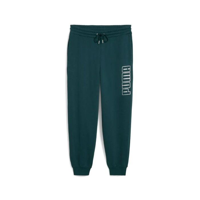 Pantalón Largo Deportivo Puma Maximal Metallic Sweatpants Verde Mujer 0 Pantalón Largo Deportivo Puma Maximal Metallic Sweatpants Verde Mujer 0