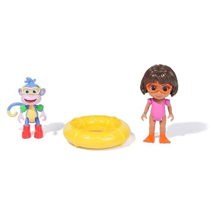 Spin Master 6073670 - Pack Figuras articuladas Dora la Exploradora y Botas con accesorios de natación - +3 años 2 Spin Master 6073670 - Pack Figuras articuladas Dora la Exploradora y Botas con accesorios de natación - +3 años 2