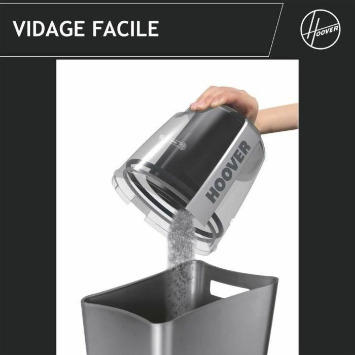 Hoover BR21HM Aspirador de bidón sin bolsa, 700 W, 2 L, 78 dBA 4 Hoover BR21HM Aspirador de bidón sin bolsa, 700 W, 2 L, 78 dBA 4