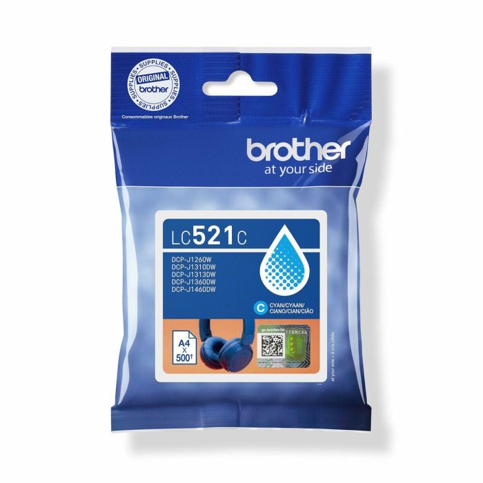 Brother Tinta Cian Original para DCP-J1260W, DCP-J1310DW, DCP-J1360DW 5 Brother Tinta Cian Original para DCP-J1260W, DCP-J1310DW, DCP-J1360DW 5