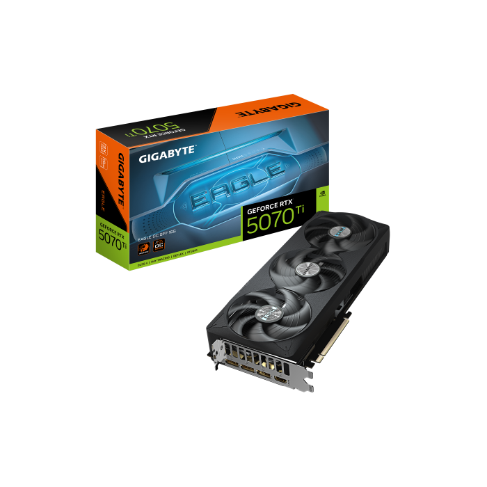 GIGABYTE GV-N507TEAGLE OC-16GD Tarjeta Gráfica NVIDIA GeForce RTX 5070 Ti EAGLE OC SFF 16GB GDDR7 PCI-E 5.0 2542MHz DLSS 4 0 GIGABYTE GV-N507TEAGLE OC-16GD Tarjeta Gráfica NVIDIA GeForce RTX 5070 Ti EAGLE OC SFF 16GB GDDR7 PCI-E 5.0 2542MHz DLSS 4 0