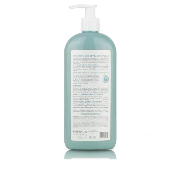 Clearé Institute Fortaleza Anticaída Champú Anticaída 400 ml - Reduce Caída, Estimula Crecimiento, Redensifica y Nutre Cabello 1